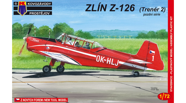 Z-126 Moravan, n.p., Zlin Trenér 2 - 1/72 KOVOZAVODY PROSTEJOV KPM0023