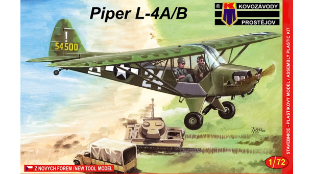 L-4A/B Piper, Grasshopper - 1/72 KOVOZAVODY PROSTEJOV KPM0040 L-4A/B Piper, Grasshopper - 1/72 KOVOZAVODY PROSTEJOV KPM0040