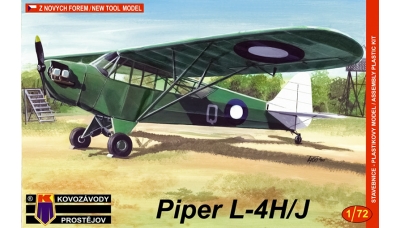 L-4H/J Piper, Grasshopper - KOVOZAVODY PROSTEJOV (KP) KPM0043 1/72