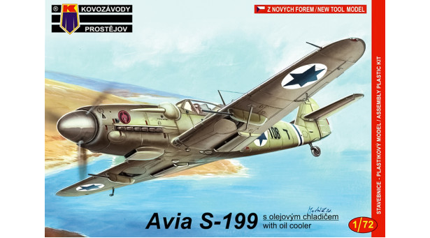 S-199 Avia - 1/72 KOVOZAVODY PROSTEJOV KPM0049