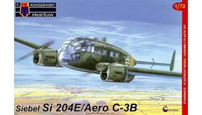 Si 204E-0 / C-3B, Siebel, Aero - KOVOZAVODY PROSTEJOV (KP) KPM0059 1/72