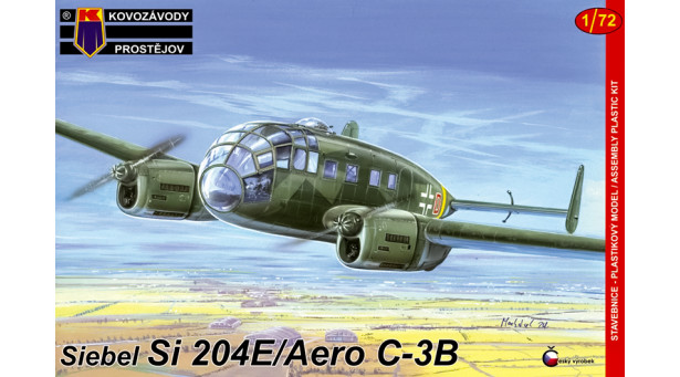 Si 204E-0 / C-3B, Siebel, Aero - 1/72 KOVOZAVODY PROSTEJOV KPM0059