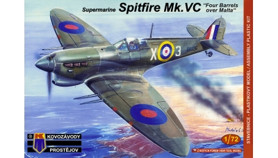 Spitfire Mk Vc Supermarine - KOVOZAVODY PROSTEJOV (KP) KPM0121 1/72