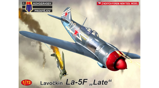 Истребитель КБ Лавочкина Тип 5Ф - 1/72 KOVOZAVODY PROSTEJOV KPM0206
