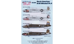 B-25D/J North American, Mitchell - LIFELIKE DECALS 72-042 1/72