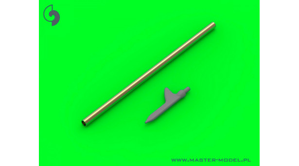 Трубка Пито самолетов ВВС США периода Второй мировой войны. Тип "Shark-fin" - 1/48 MASTER AM-48-156. Конверсионный набор.