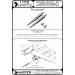 Spitfire Mk VIII/IXc Supermarine. Пушечные стволы (EDUARD) - 1/72 MASTER AM-72-116