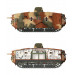 Sturmpanzerwagen A7V DMG (Daimler-Motoren-Gesellschaft), KRUPP - 1/35 MENG TS-017 Sturmpanzerwagen A7V DMG (Daimler-Motoren-Gesellschaft), KRUPP - 1/35 MENG TS-017