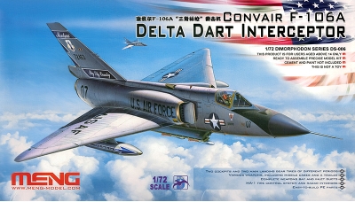 F-106A Convair, Delta Dart - MENG DS-006 1/72