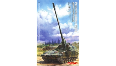 Panzerhaubitze 2000 Krauss-Maffei Wegmann, Rheinmetall - MENG TS-012 1/35