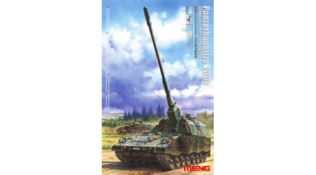 Panzerhaubitze 2000 Krauss-Maffei Wegmann, Rheinmetall - 1/35 MENG TS-012 Panzerhaubitze 2000 Krauss-Maffei Wegmann, Rheinmetall - 1/35 MENG TS-012