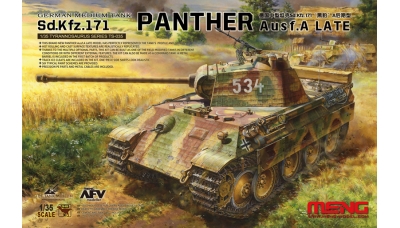 Panther, Panzerkampfwagen V, Sd.Kfz. 171, Ausf. A, MAN - MENG TS-035 1/35
