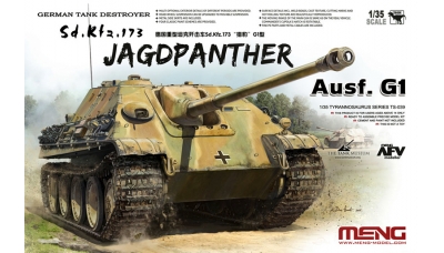 Jagdpanther (Jagdpanzer V), Sd.Kfz. 173, Ausf. G1, MIAG - MENG TS-039 1/35