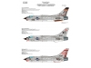 F-8E/H Vought, Crusader - MICROSCALE AC72-0054 1/72