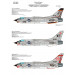 F-8E/H Vought, Crusader - 1/72 MICROSCALE AC72-0054