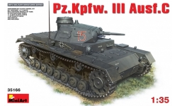 Panzerkampfwagen III, Sd.Kfz. 141 Ausf. C, Daimler-Benz - MINIART 35166 1/35