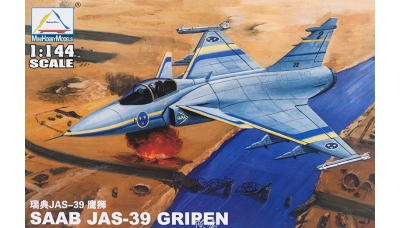 JAS 39A SAAB, Gripen - MINI HOBBY MODELS 80425 1/144