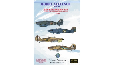 Hurricane Mk. I/IIa/b/c/d/IV Hawker - MODEL ALLIANCE DECALS MA-72148 1/72