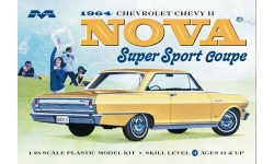 Chevrolet Chevy II Nova Super Sport Coupe 1964 - MOEBIUS MODELS 2320 1/25