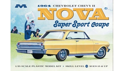 Chevrolet Chevy II Nova Super Sport Coupe 1964 - MOEBIUS MODELS 2320 1/25