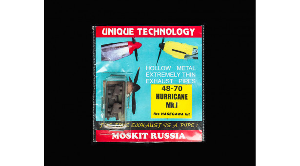 Патрубки выхлопные для Hurricane Mk I Hawker (HASEGAWA) - 1/48 MOSKIT 48-70
