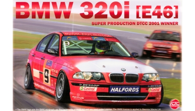 BMW 320i E46 Marlboro DTCC 2001 - NUNU MODEL KIT PN24007 1/24