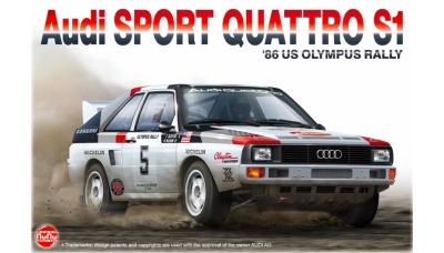 Audi Sport Quattro S1 1986 - NUNU MODEL KIT PN24023 1/24