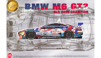 BMW M6 GT3 F13 2020 - NUNU MODEL KIT PN24042 1/24