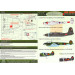 A-20G Douglas, Boston/P-38L Lockheed, Lightning/И-153 Поликарпов/Пе-3 Петляков - 1/48 OWL DECALS 48002