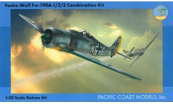 Fw 190A-1 / A-2 / A-3 Focke-Wulf - PACIFIC COAST MODELS PCM 32011 1/32