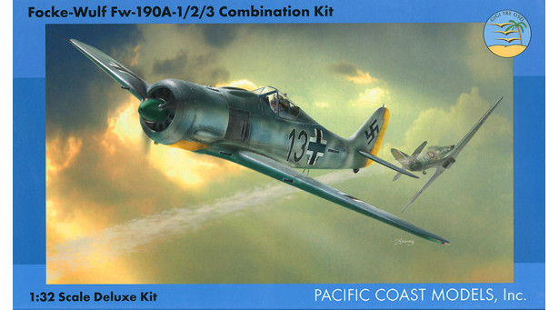 Fw 190A-1 / A-2 / A-3 Focke-Wulf, Würger - 1/32 PACIFIC COAST MODELS PCM 32011. Fw 190A-1 / A-2 / A-3 Focke-Wulf, Würger - 1/32 PACIFIC COAST MODELS PCM 32011.