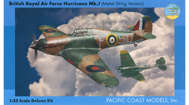 Hurricane Mk. I Hawker - 1/32 PACIFIC COAST MODELS PCM 32012.