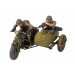 Type 97 Motorcycle with Sidecar Rikuo Nainenki KK Motorcar Manufacturing Company (ISUZU) - 1/35 PIT-ROAD G50
