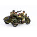 Type 97 Motorcycle with Sidecar Rikuo Nainenki KK Motorcar Manufacturing Company (ISUZU) - 1/35 PIT-ROAD G50
