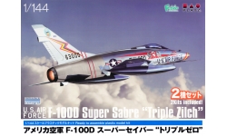 F-100D North American, Super Sabre - PLATZ PF-79 1/144