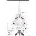 T-2 CCV Mitsubishi - 1/72 PLATZ AC-19 T-2 CCV Mitsubishi - 1/72 PLATZ AC-19
