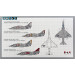 A-4E Douglas, Skyhawk - 1/144 PLATZ PD-20. Комплект из двух моделей