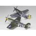 P-51D North American Aviation (NAA), Mustang - 1/144 PLATZ PDR-1. Комбо: две модели в коробке. P-51D North American Aviation (NAA), Mustang - 1/144 PLATZ PDR-1. Комбо: две модели в коробке.