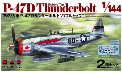 P-47D Republic, Thunderbolt - PLATZ PDR-3 1/144