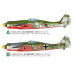 Fw 190D-9 Focke-Wulf, Würger, Shrike - 1/144 PLATZ PDR-4. Комбо: две модели в коробке.