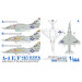 A-4E/F Douglas, Skyhawk - 1/144 PLATZ PDR-5. Комплект из двух моделей