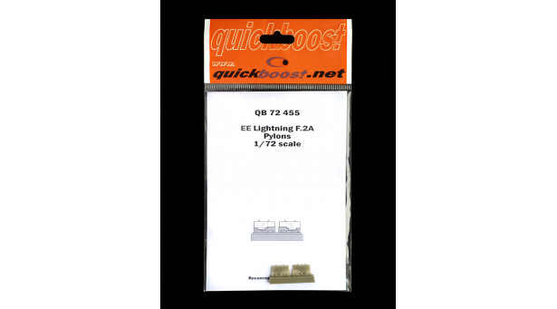 Lightning F.2A English Electric (BAC). Пилоны. Конверсионный набор (AIRFIX) - 1/72 QUICKBOOST QB 72455