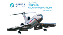 Авиалайнер КБ Туполева Тип 154М. Фонарь вакуумный (ЗВЕЗДА) - QUINTA STUDIO QC144002 1/144