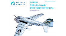 A-6A Grumman, Intruder. 3D декали (HOBBY BOSS) - QUINTA STUDIO QD48164 1/48