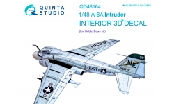 A-6A Grumman, Intruder. 3D декали (HOBBY BOSS) - QUINTA STUDIO QD48164 1/48
