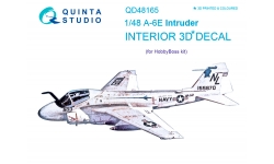 A-6E Grumman, Intruder. 3D декали (HOBBY BOSS) - QUINTA STUDIO QD48165 1/48