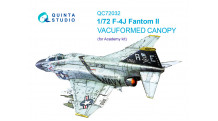 F-4J McDonnell Douglas, Phantom II. Фонарь вакуумный (ACADEMY) - QUINTA STUDIO QC72032 1/72