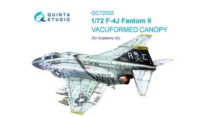 F-4J McDonnell Douglas, Phantom II. Фонарь вакуумный (ACADEMY) - QUINTA STUDIO QC72032 1/72