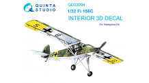 Fi 156C Fieseler, Storch. 3D декали (HASEGAWA) - QUINTA STUDIO QD32094 1/32