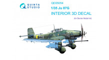 Ju 87G-1/2 Junkers, Stuka. 3D декали (BORDER MODEL) - QUINTA STUDIO QD35054 1/35